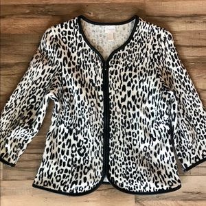 Chico’s Wool Sweater/Jacket